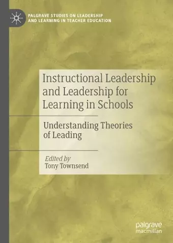 Instructional Leadership and Leadership for Learning in Schools cover