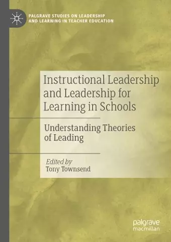 Instructional Leadership and Leadership for Learning in Schools cover