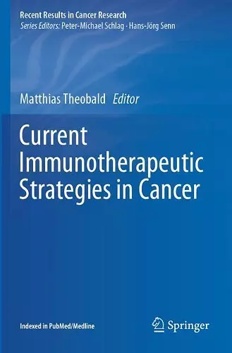 Current Immunotherapeutic Strategies in Cancer cover