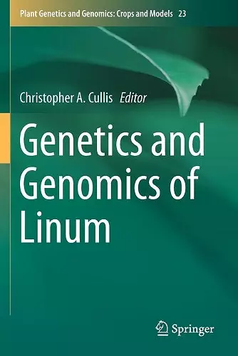 Genetics and Genomics of Linum cover