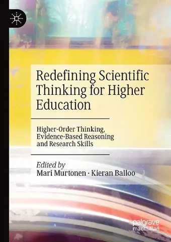 Redefining Scientific Thinking for Higher Education cover