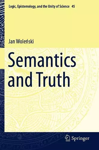 Semantics and Truth cover