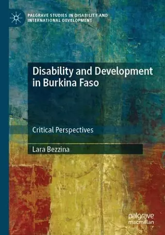 Disability and Development in Burkina Faso cover