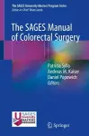 The SAGES Manual of Colorectal Surgery cover