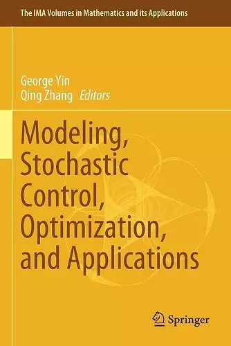 Modeling, Stochastic Control, Optimization, and Applications cover