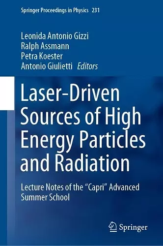 Laser-Driven Sources of High Energy Particles and Radiation cover