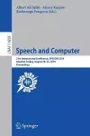 Speech and Computer cover