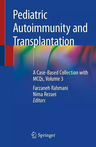 Pediatric Autoimmunity and Transplantation cover