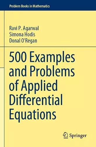 500 Examples and Problems of Applied Differential Equations cover