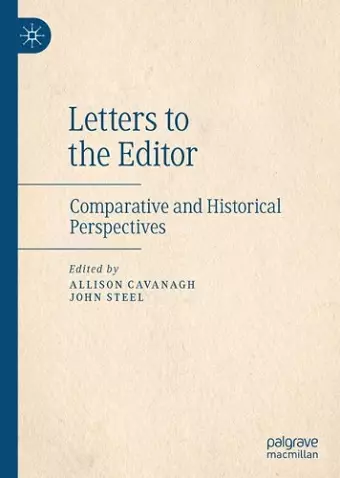 Letters to the Editor cover