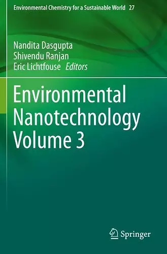 Environmental Nanotechnology Volume 3 cover