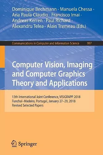 Computer Vision, Imaging and Computer Graphics Theory and Applications cover