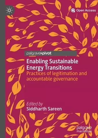 Enabling Sustainable Energy Transitions cover