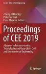 Proceedings of CEE 2019 cover