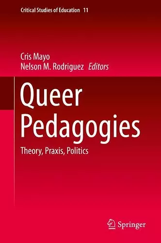 Queer Pedagogies cover