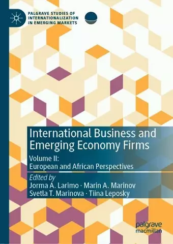 International Business and Emerging Economy Firms cover