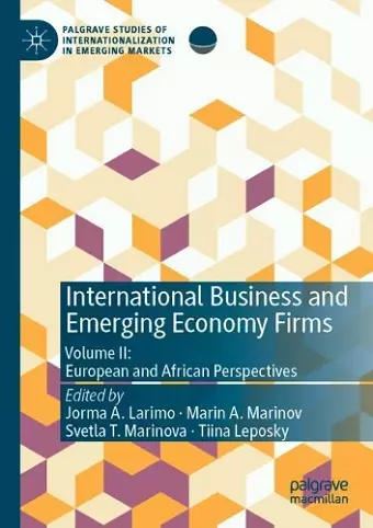 International Business and Emerging Economy Firms cover