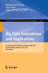 Big Data Innovations and Applications cover