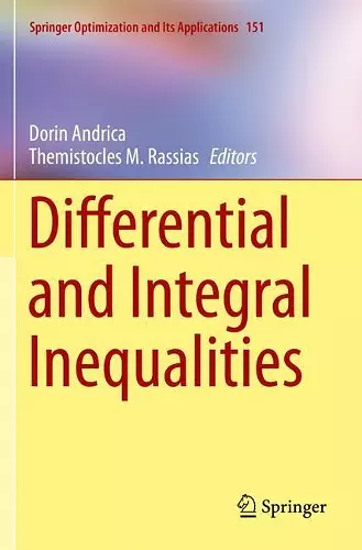 Differential and Integral Inequalities cover