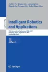 Intelligent Robotics and Applications cover