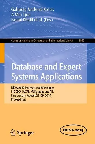 Database and Expert Systems Applications cover