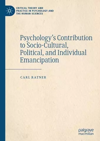 Psychology’s Contribution to Socio-Cultural, Political, and Individual Emancipation cover