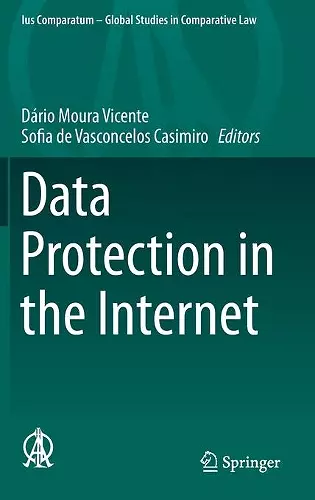 Data Protection in the Internet cover