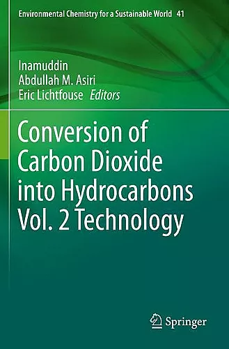 Conversion of Carbon Dioxide into Hydrocarbons Vol. 2 Technology cover
