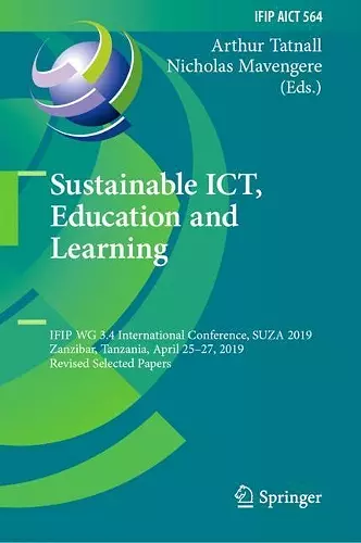 Sustainable ICT, Education and Learning cover