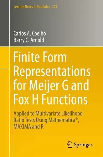 Finite Form Representations for Meijer G and Fox H Functions cover