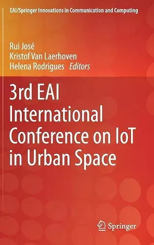 3rd EAI International Conference on IoT in Urban Space cover