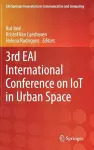 3rd EAI International Conference on IoT in Urban Space cover