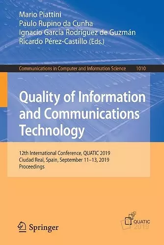 Quality of Information and Communications Technology cover