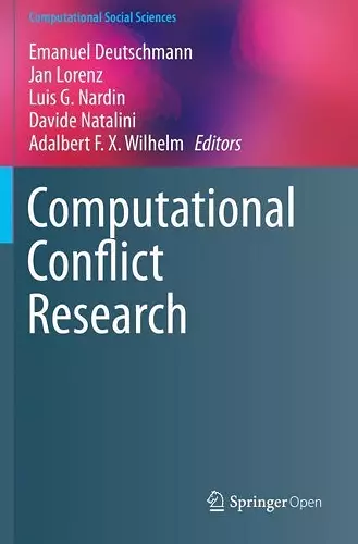 Computational Conflict Research cover