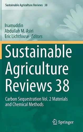 Sustainable Agriculture Reviews 38 cover