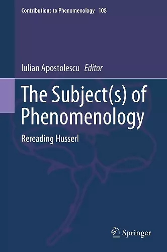 The Subject(s) of Phenomenology cover