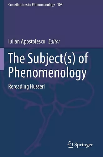 The Subject(s) of Phenomenology cover