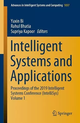 Intelligent Systems and Applications cover