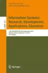 Information Systems: Research, Development, Applications, Education cover