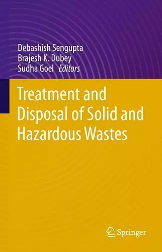 Treatment and Disposal of Solid and Hazardous Wastes cover