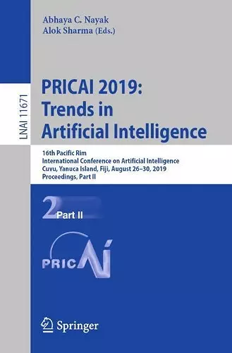 PRICAI 2019: Trends in Artificial Intelligence cover