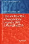 Logic and Algorithms in Computational Linguistics 2018 (LACompLing2018) cover