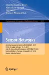Sensor Networks cover
