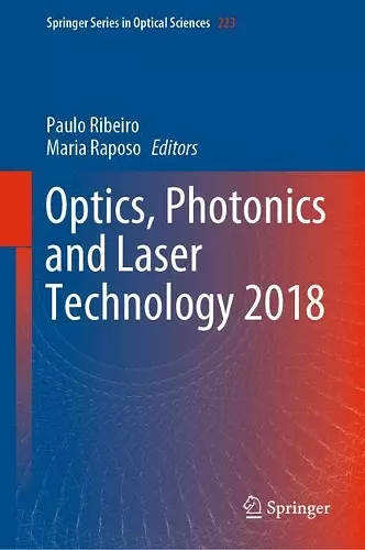 Optics, Photonics and Laser Technology 2018 cover