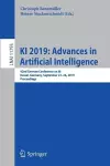 KI 2019: Advances in Artificial Intelligence cover