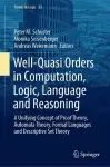 Well-Quasi Orders in Computation, Logic, Language and Reasoning cover