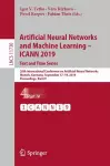 Artificial Neural Networks and Machine Learning – ICANN 2019: Text and Time Series cover