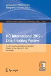 HCI International 2019 – Late Breaking Posters cover