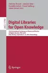 Digital Libraries for Open Knowledge cover