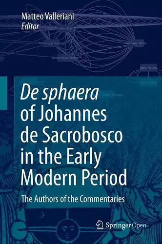 De sphaera of Johannes de Sacrobosco in the Early Modern Period cover